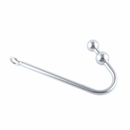 Balls Pleasurable 4417 Stainless Anal Two Hook Steel 0820